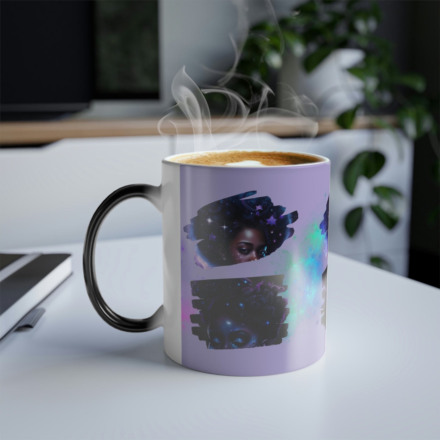 Space Peace - Color Morphing Mug, 11oz